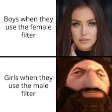 Filter Difference Of Boys And Girls Crazy Funny Memes Really Funny Memes Really Funny