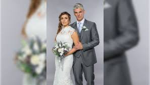 Corrie star kym marsh reveals what happens when michelle discovers that will is her stalker. Wedding Dress Worn By Kym Marsh On Coronation Street Charitystars