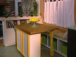 The john boos american heritage rustica butcher block table is an excellent addition to your kitchen. Build A Movable Butcher Block Kitchen Table Island Hgtv