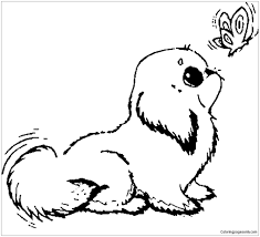 Beautiful dogs coloring page to print and color. Unique Puppy Dog Coloring Pages Puppy Coloring Pages Coloring Pages For Kids And Adults