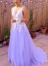 Beautiful Light Purple Tulle Dress White Lace And Lavender Prom Dress Bemybridesmaid Lavender Prom Dresses Purple Prom Dress Light Purple Prom Dress