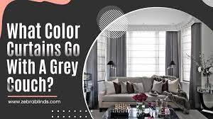 Indoor rugs, throw pillow covers, curtains, accent furniture, & more at the company store. What Color Curtains Go With A Grey Couch