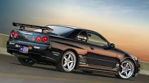 Nissan Skyline Gtr R34 2 Fast 2 Furious Wallpaper Fast And Furious Nissan Skyline Gt R R34 Black Wallpaper Hd Widescreen Nissan Skyline Concept Car Design Nissan Gtr Skyline