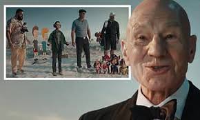 The paramount+ super bowl commercial. Patrick Stewart And Stephen Colbert Are Waiting For Numerous Celebs In The New Super Bowl Tv Ad Daily Mail Online