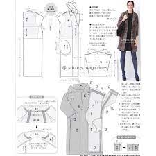 موديلات و باترونات on instagram باترون باترونات بترونات خياطة تفصيل style قماش موديلات موضة أزياء ستايل ملا sewing coat coats jackets sewing