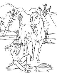 Maybe you would like to learn more about one of these? Spirit Horse Coloring Pages For Kids Drawing With Crayons