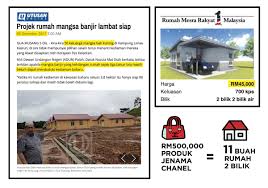 Satu lagi dasar ialah, pembinaan rumah mampu milik untuk rakyat kelantan. Fahmi Reza On Twitter Dengan Duit Rm500 000 Yang Najib Rosmah Boroskan Di Butik Chanel Mereka Boleh Bina 11 Buah Rumah Mesra Rakyat Untuk Mangsa Banjir Kelantan Yang Ramai Kekal Homeless Selama