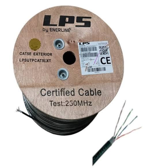 Cable Utp Cat 5E Exterior Doble Chaqueta