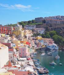 This collection takes shape from the careful graphic reworking of a precious brazilian stone, which is broken down and sectioned into its layers to create two different, highly tactile graphics that are easy to match with each other. A Day Trip To Procida Island A Hidden Gem In Italy Map Family