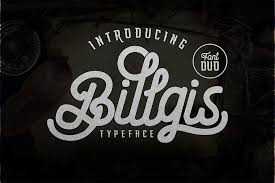 The font is free for both personel and commercial usages. Billgis Font Duo 153402 Script Font Bundles Graphic Design Business Fonts Pretty Fonts