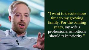 Foodforthought Bonus Career Ceo Million Millionaire Ceo To Quit His Job So His Wife Can Work While He Takes Care Incentive Programs Take Care Support Wife
