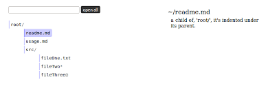 Representing Directory File Structure In Markdown Syntax Stack Overflow