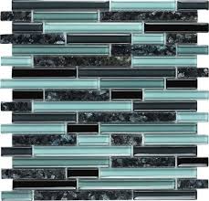Home improvement reference related to kitchen tile backsplash menards. Epoch Tile Blue Pearl Random Glass Mosaic Wall Tile At Menards Wall Tiles Stone Tile Wall Granite Wall Tiles