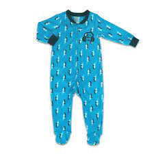 Koala Baby Microfleece Sleeper Blue Lightning Bolts Little Rock Star 6 9 Month Babies R Us Canada