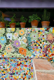 Mosaic Mural Mosaikgarten Mosaik Mosaik Diy