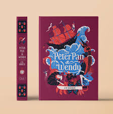 Peter Pan Wendy On Behance Book Cover Art Design Book Cover Art Book Cover Design Inspiration