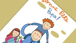 Bonne Fete Papa Notre Carte De VÅ“ux Gratuite A Imprimer 1 carte double 160x160 bleu lavande réf : notre carte de vÅ“ux gratuite a imprimer
