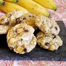 Cookies A L Avoine Banane Et Pepites De Chocolat Noir Et Blanc Pepite Chocolat Idee Recette Recette
