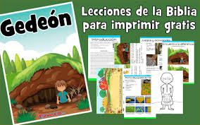 Dinamicas y juegos para niños. Gedeon Leccion De La Biblia Para Ninos Trueway Kids