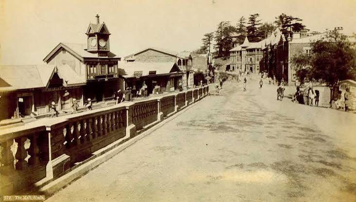 British Simla vs Modern Shimla' in 18 incredible before and after pictures - Himachal Watcher