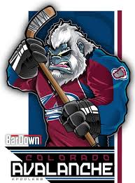 Aaaaand Announcing Jack Black As The New Colorado Avalanche Mascot Great Rendition Of The Avs By Eric Poole Check Out His Wor Nhl Hockey Logos Hockey Season