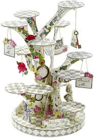 Zoonation's the mad hatter's tea party, written and directed by kate prince, began life at the royal opera house's tiny linbury studio theatre in 2014 and plays with the idea of. Amazon Com Talking Tables Alice In Wonderland Cupcake Stand Decoration Table Centrepiece For Mad Hatter Party Birthday Afternoon Teas Baby Shower Treat Mixed Colors Home Kitchen