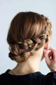 Diy File Side Braid Bun Tutorial The Vault Files Braided Bun Tutorials Side Braid With Bun Braided Bun Hairstyles