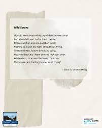 April is National Poetry Month! We're sharing a poem a day. Edna St.  Vincent Millay (1892—1950) is a Pulitzer Prize-winner and was one of the  most successful and respected poets in America.