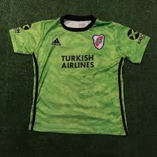 Camiseta argentina 2016 primera equipación soccer. Camiseta Arquero River Plate 2019 2020 Nino Repl