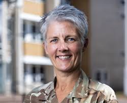 British Army's highest ranking female officer delivers lecture