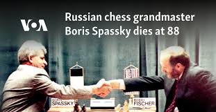Russian chess grandmaster Boris Spassky ...