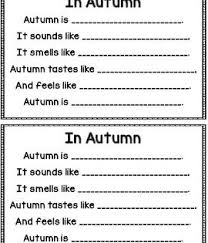 Free Autumn Poems Autumn Poems Poem Template Poems