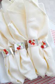 Choose the shape for your napkin holder and create a template. Diy Beaded Napkin Rings For The Holidays