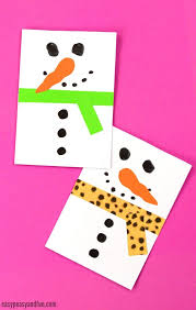 We've rounded up some of our favorite christmas cards that are so easy your kids can make them. Christmas Cards Kids Can Make Christmas Card Crafts Christmas Cards Kids Snowman Christmas Cards