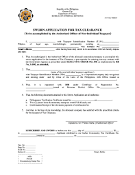 A tax clearance certificate simply states that all tax liabilities are satisfied—specifically when it comes to the estate of a deceased person or a corporation. Sworn Application For Tax Clearance Fill Out And Sign Printable Pdf Template Signnow