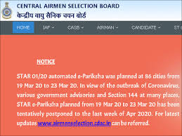 The provisions of section 144 are therefore not applicable to this building or to our occupation of it. Air Force Group X Y Exam 2020 Postponed To April Amidst Of Coronavirus Outbreak Times Of India