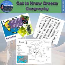 Have Your Students Learn The Geography Of Ancient Greece With A Powerpoint Map Note Taking Study Guide And Qui Geography Lessons Geography Student Learning