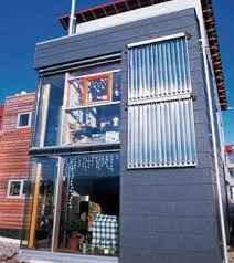 Rohren Kollektoren An Der Hauswand Foto Ritter Gruppe Fassade Solar Solarthermie