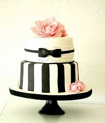 Black And White Birthday Cake Design Birthday Cake Black White And Blush Pink Beautiful Cake Pictures Patterned Cake Striped Cake
