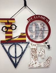 Harry Potter Inspired Door Hanger Harry Potter Wall Art Image 1 Harry Potter Decor Harry Potter Nursery Harry Potter Wall