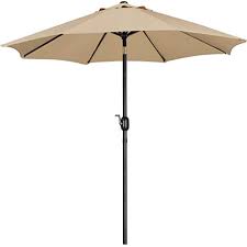 The 2.5m round aluminium crank & tilt deluxe parasol is a fantastic investment for protecting you and your family from the summer sun. Garden Table Parasol At B Q Wickes Homebase Argos Tesco Asda Wilko The Range Costco And Screwfix July 2021