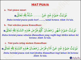 Simak ulasan tentang √ niat puasa wajib bulan ramadhan dan √ niat puasa sunnah yang diajarkan rasulullah pada artikel ini. Doa Niat Sahur Puasa Nazar