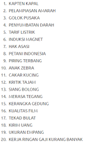 Kumpulan kunci jawaban tebak gambar terbaru lengkap beserta gambarnya. Kunci Jawaban Game Tebak Gambar Level 5 Tips Dani