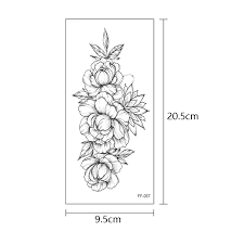 Gambar mewarnai mobil untuk anak paud dan tk. Tato Seksi Untuk Wanita Perempuan Tahan Air Sementara Tato Bunga Mawar Peony Peregangan Desain Tato Hitam Henna Stiker Tangan Lengan Sementara Tato Aliexpress