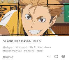 Pin By Julia De On Terushima Haikyuu Anime Haikyuu Haikyuu Characters
