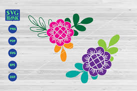 Colorful Flower Graphic By Svgbank Creative Fabrica