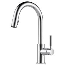 single handle pull down kitchen faucet
