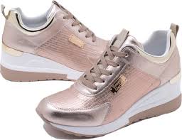 Γυναικεία sneakers RENATO GARINI EX2218 - K119R7101B96 Πλατίνα (memory  foam) - GLAMI.gr