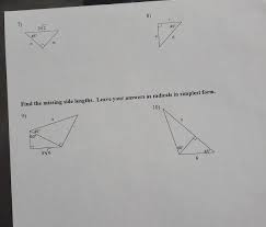 Ncert solutions for class 10th maths chapter 6 triangles exercise 6.4 question 8. Solved Mush Precalculus Name Warmup Date Speial Right Tri Chegg Com