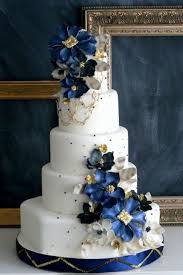 The outcome is amazing and will definitely add that extra special touch to any. Blue And Gold Cake Decorations Novocom Top